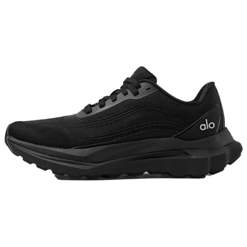 Alo Runner Unisex Shoes in Black - E-SEVEN STORE