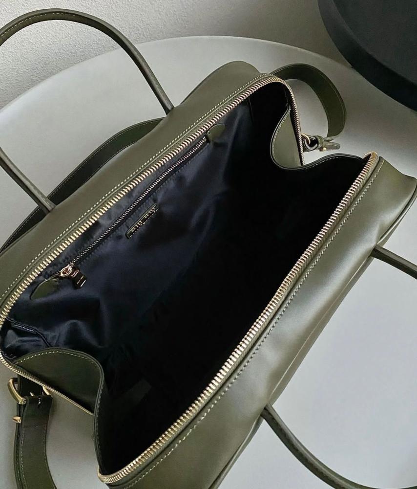 Miu Miu Square Zipper Bag with Handles and Shoulder Strap