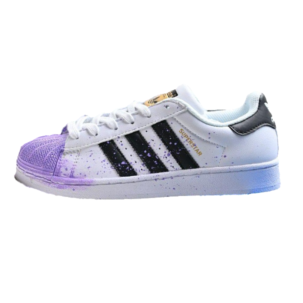 ★★Adairs★★ Superstar II Purple Cream White JH7100 SHOES - SUPERSTAR II W - Purple | adidas Kuwait