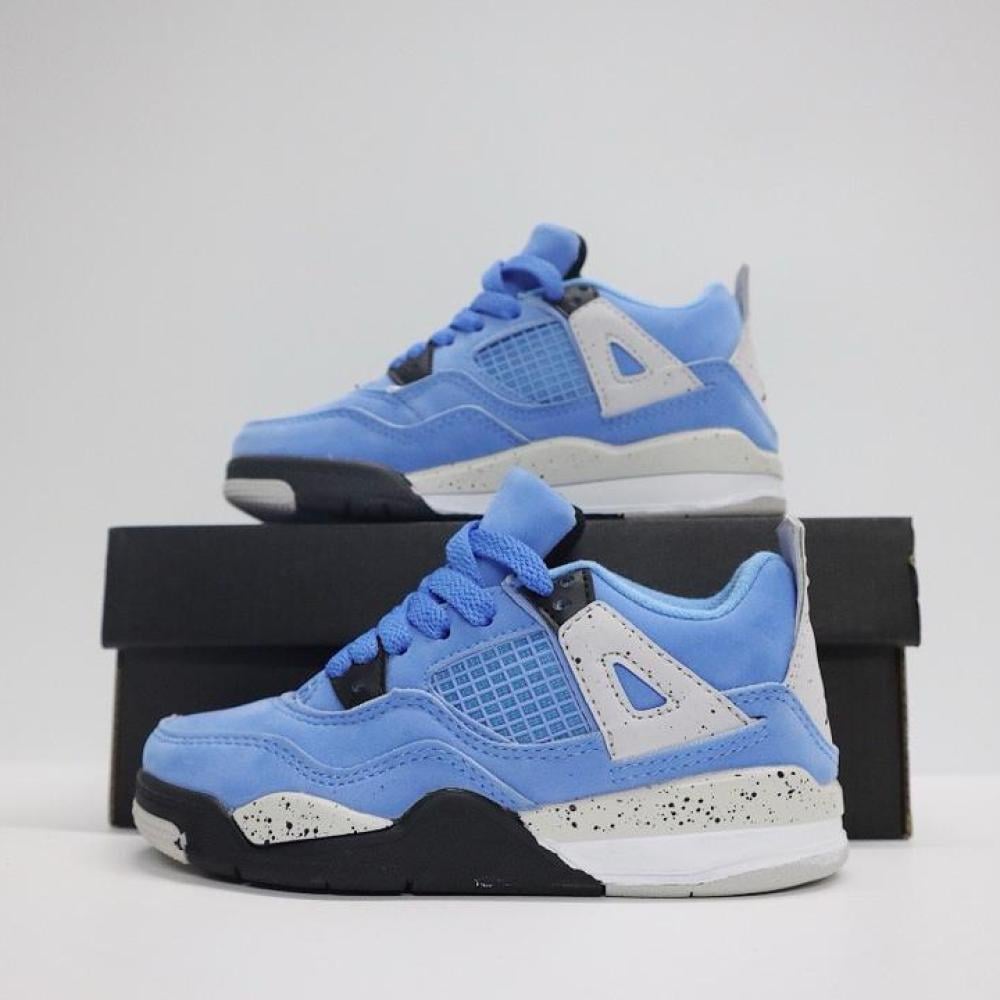 youth jordan 4 university blue