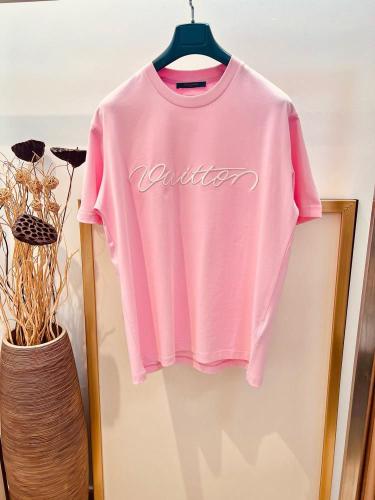 Louis Vuitton ピンク 長袖シャツ LOUIS VUITTON ルイ・ヴィトン モノグラム ストライプ シャツ 長袖