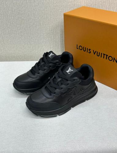 Louis Vuitton フラットシューズ　ブラック　37 ルイ・ヴィトン ローカットスニーカー GO0049 レディース SIZE