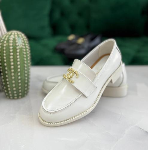 CHANEL white goldスニーカー38 1/2 CHANEL white gold