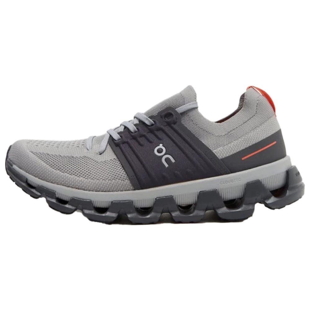 スニーカー MOU Women Sneakers 411000BNUTRWH GREY Grey Cloud Swift On Running Unisex Shoes - E-SEVEN STORE