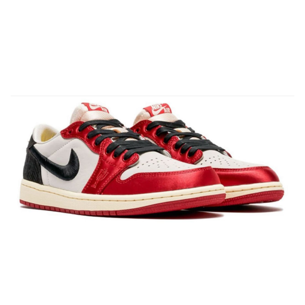 Nike Jordan 1 Low Travis Scott Black White Red - E-SEVEN STORE