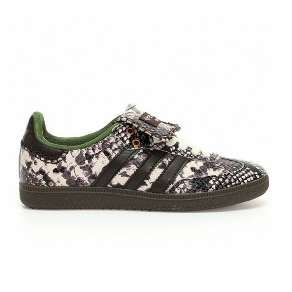 Adidas Unisex Wells Bonner Shoes, Black and White Print
