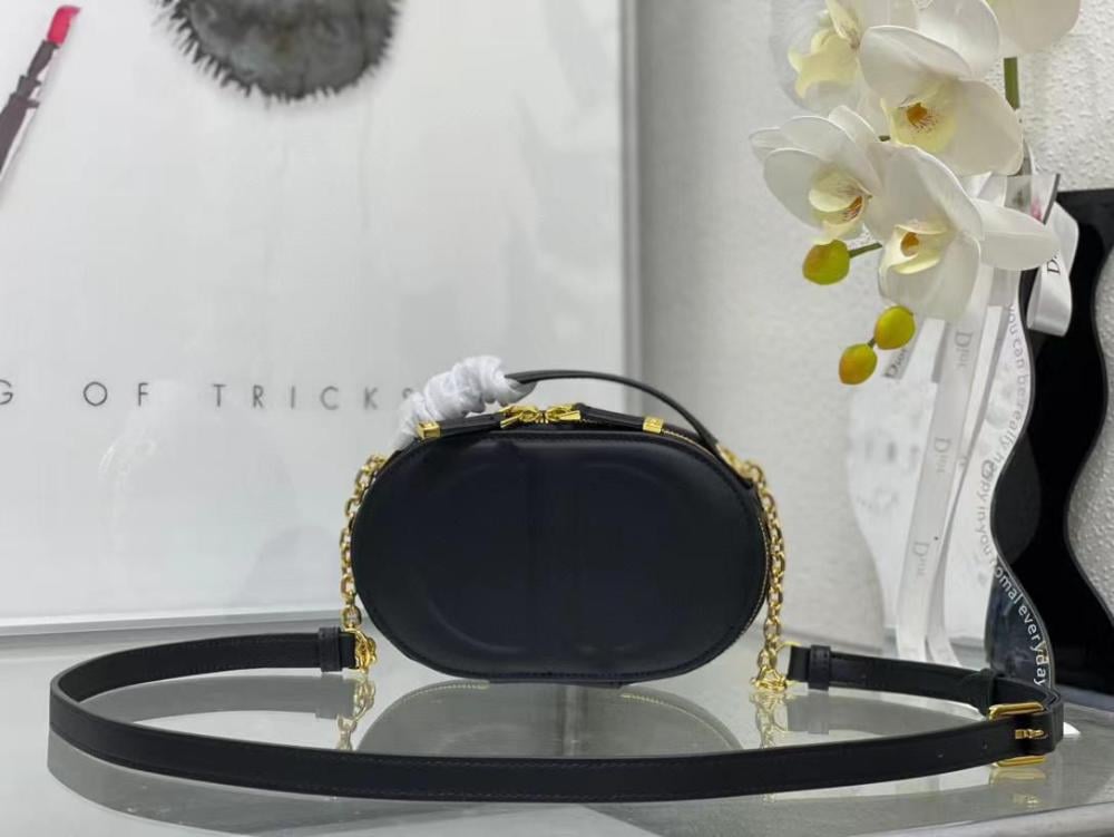 Dior CD Signature Black Luxury Fashion Bag - E-SEVEN STORE