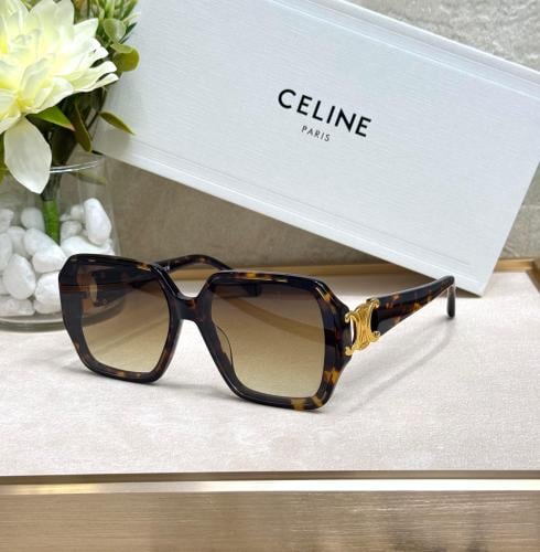 Celine サングラス セリーヌ CELINE サングラス レディース メンズ （ブラウン