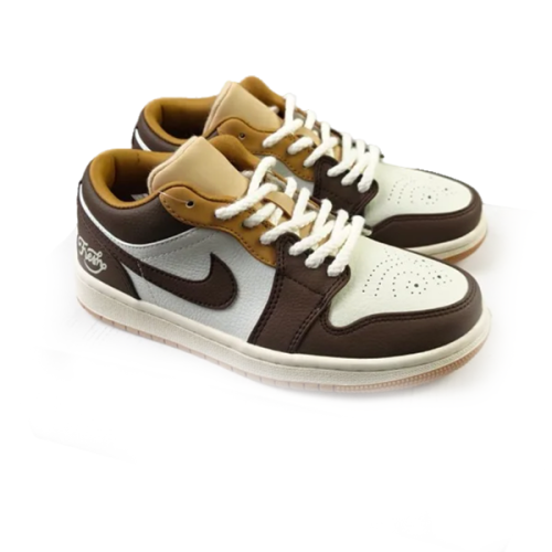 Nike Travis Scott x Air Jordan 1 Low White Blue Logo | ESEVEN STORE