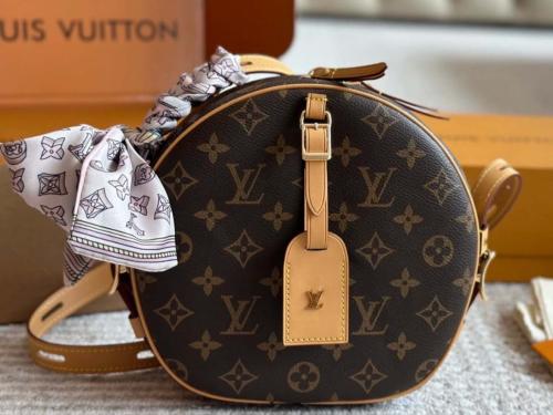Louis Vuitton Official Bag Luxury Leather Monogram Brown Business