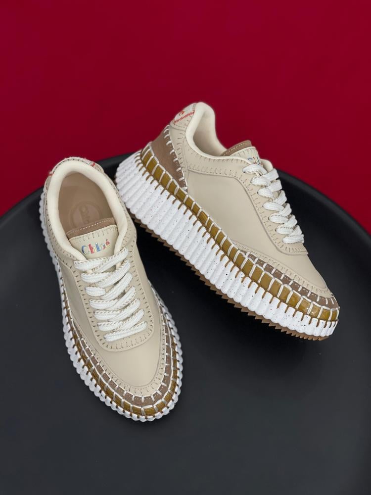 【関税＆送料込み】ChloAC Nama Wedge Woman'S Sneaker Chloé Nama Wedge Sneaker | Chloé US