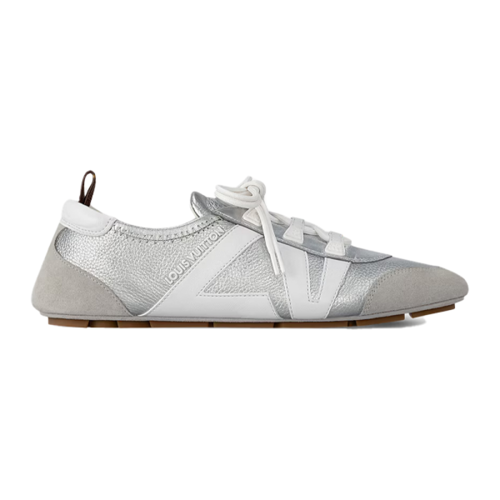 【LOUIS VUITTON】モノグラム☆LV Sneakerina スニーカー silver Louis Vuitton Women's Sneakerina Lace-Up Sandal in Elegant