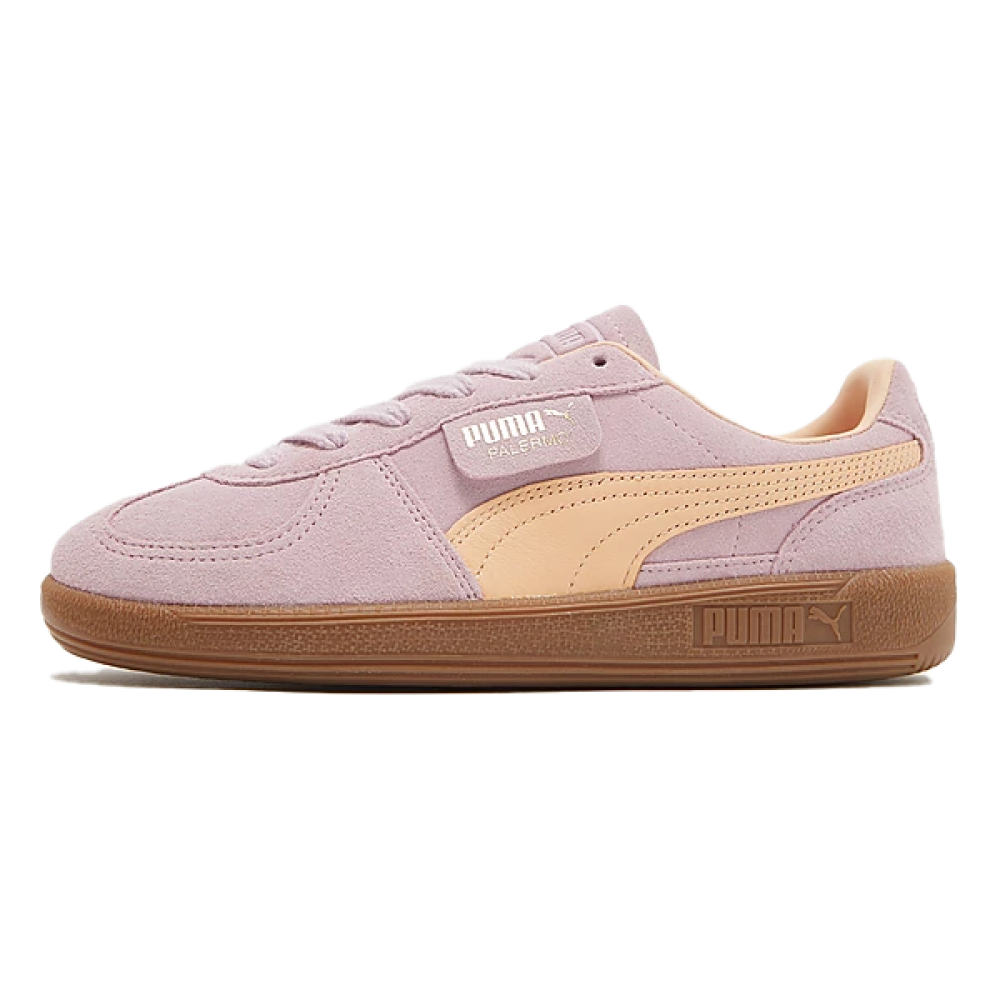 Hq様 Puma Flat Palermo Unisex Sneakers Pink and Sumo - E-SEVEN STORE