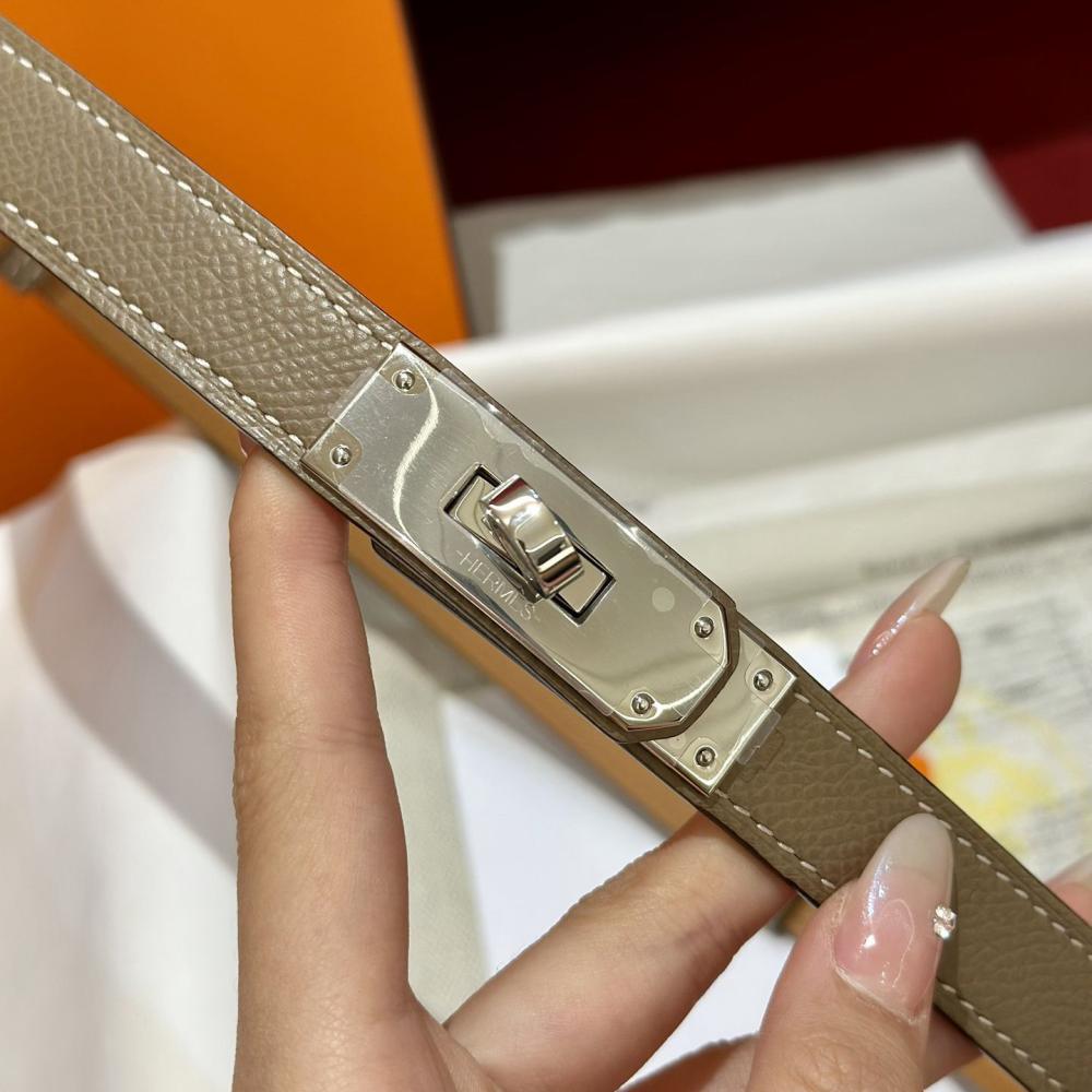 thin hermes belt