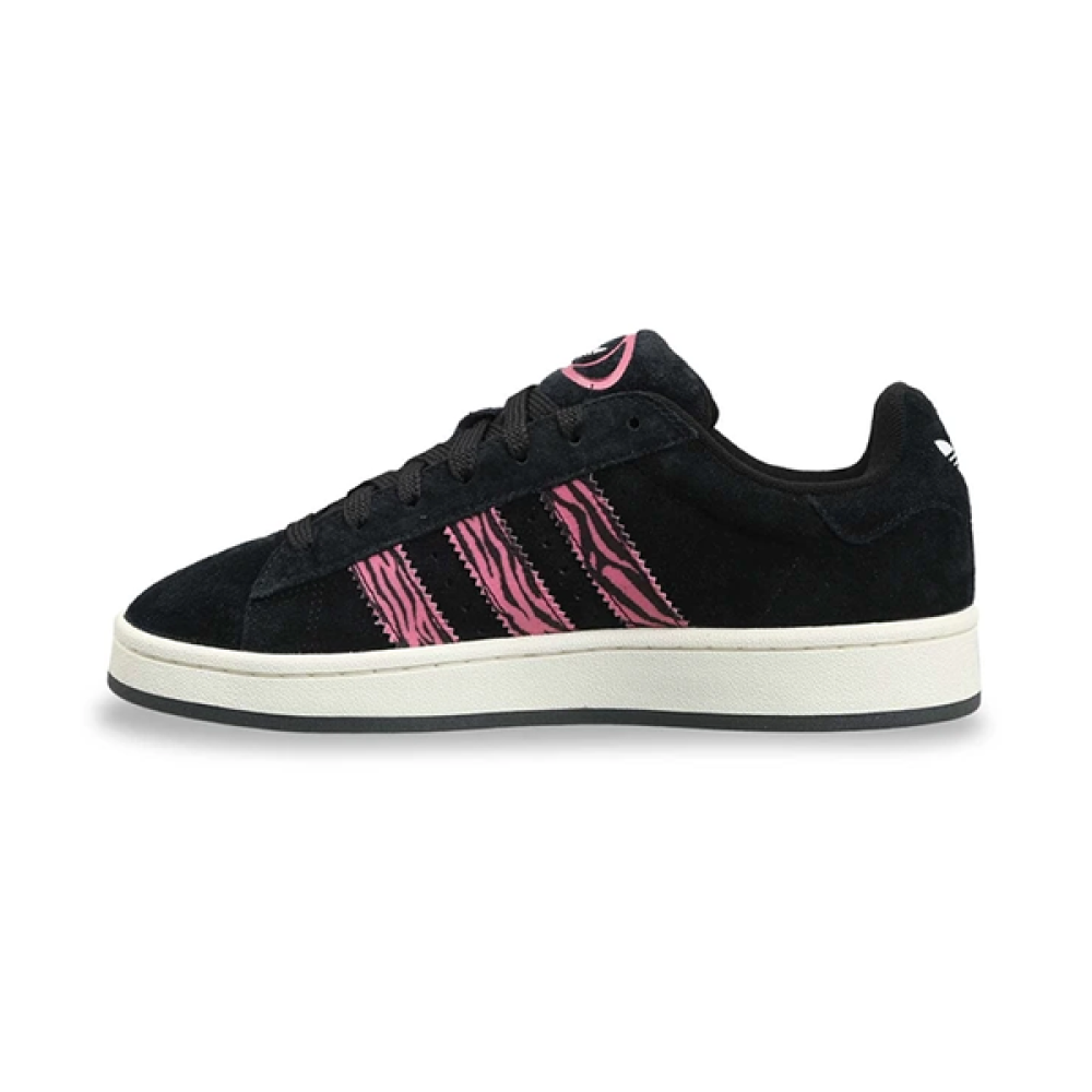 Adidas Campus Unisex Shoes, Black, Fuchsia E-SEVEN STORE