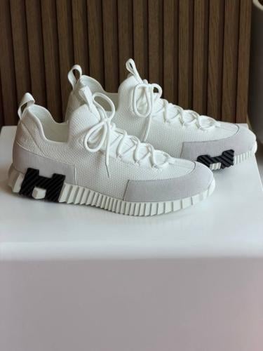 Off-White Sponge Mid Top White Light Blue Sneaker - E-SEVEN STORE