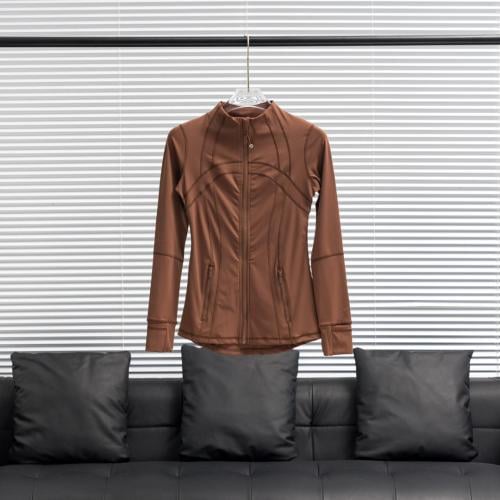 Lululemon Define Women's Jacket, Zipper Style, Brown - E-SEVEN STORE