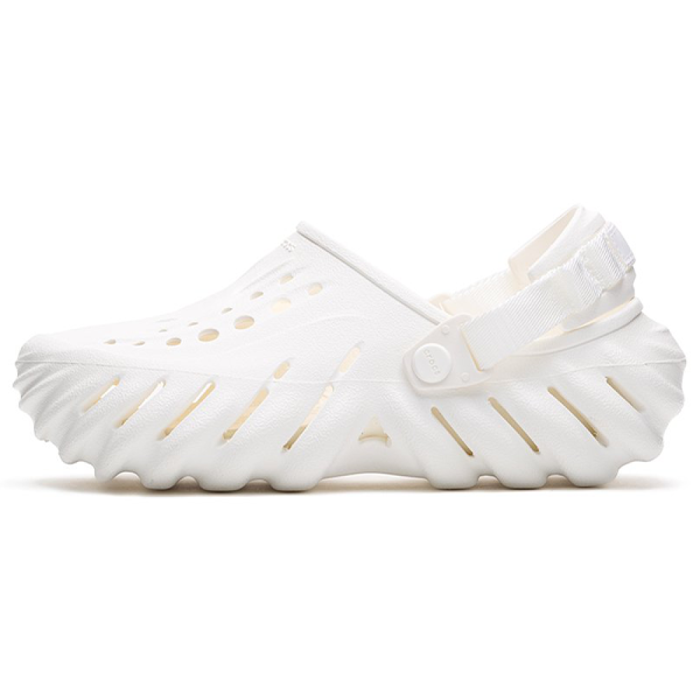 Crocs Comfort Echo Clog Unisex White - E-SEVEN STORE
