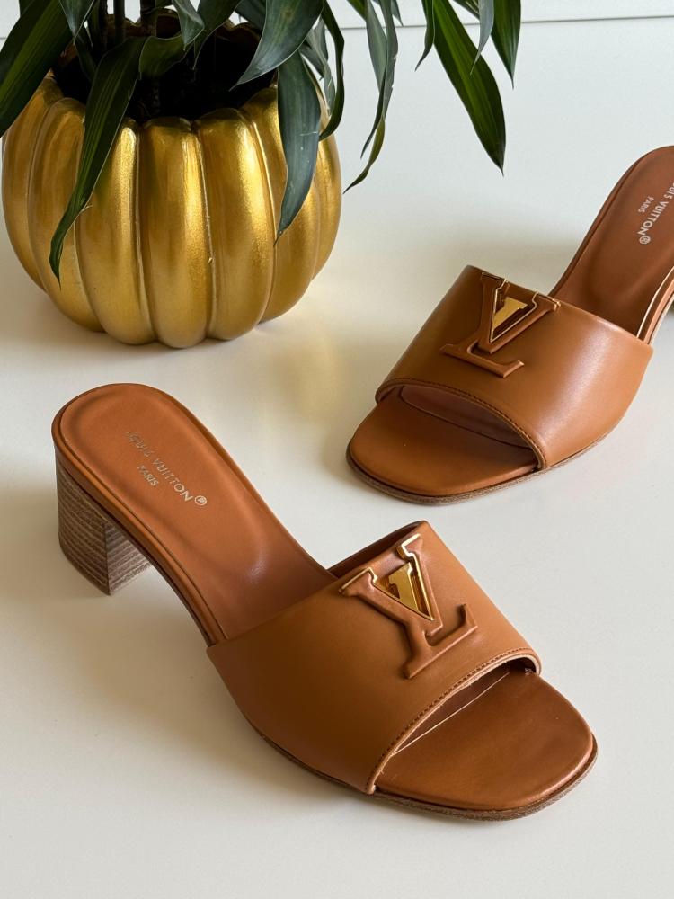 Louis Vuitton Capri Women's Comfort Heel Sandal in Luxury