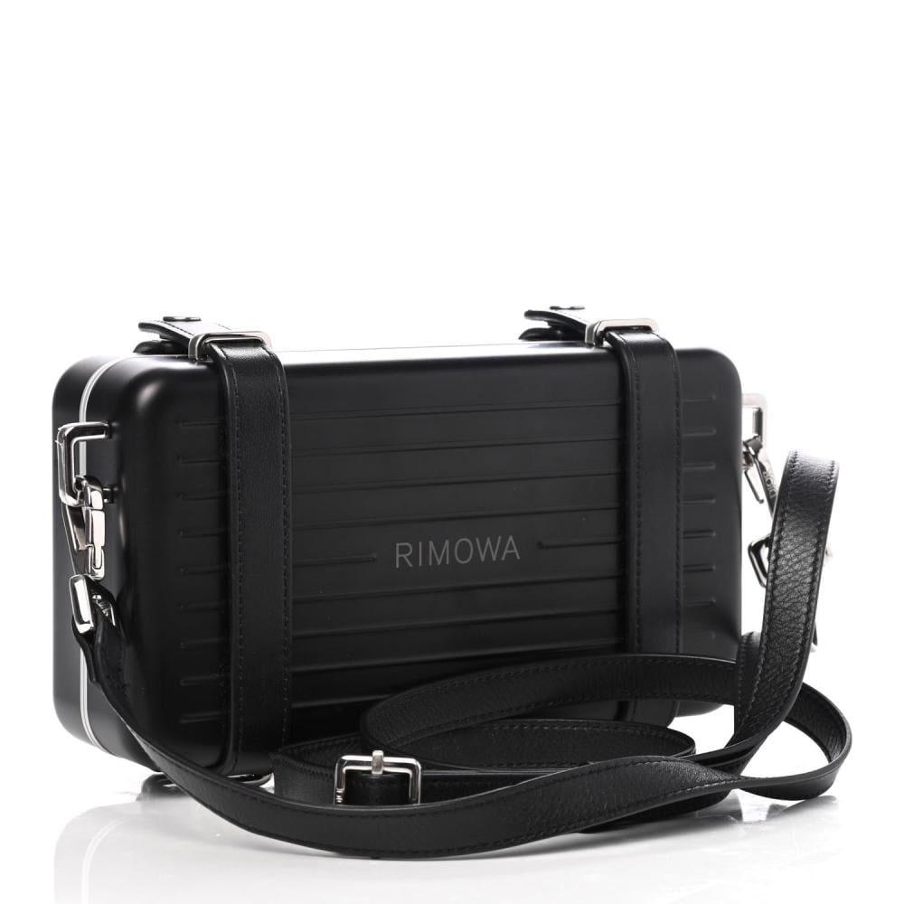 Dior x Rimowa Women's Luxury Aluminum Clutch in Black - E