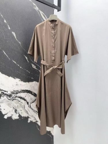 【クラシックカラー☆】HERMES 「モザイク」シャツドレス HERMES 25SS《シャツドレス&ベスト セット》コットン DHL 直営店