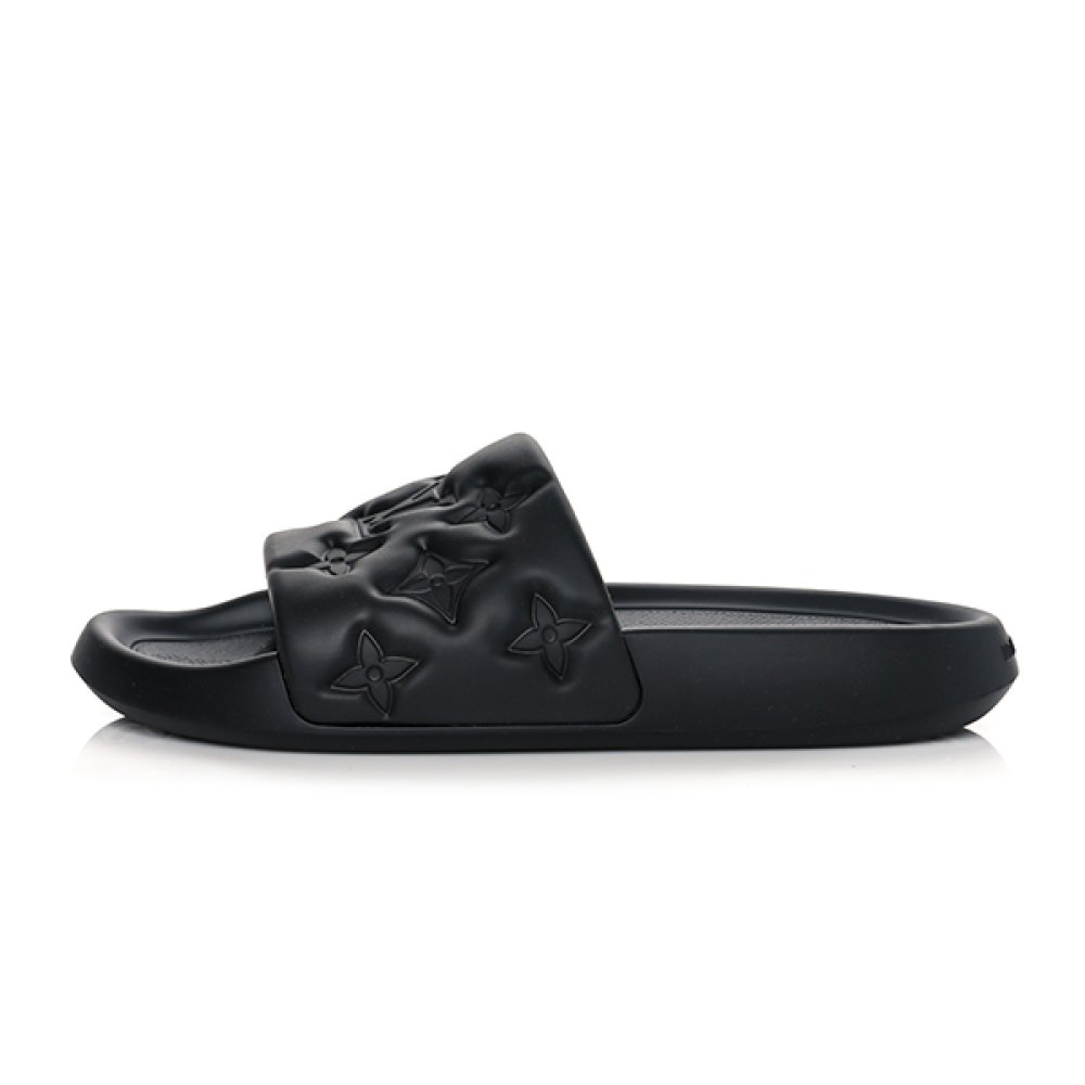 Louis Vuitton ロゴスリッパ 黒/ベージュ スピーディ・バンドリエール 25 モノグラム・アンプラント｜ルイ