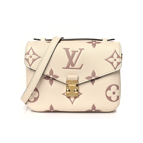 ルイビトン Louis Vuitton Box Bag Women's Leather Bag in Green and Gold