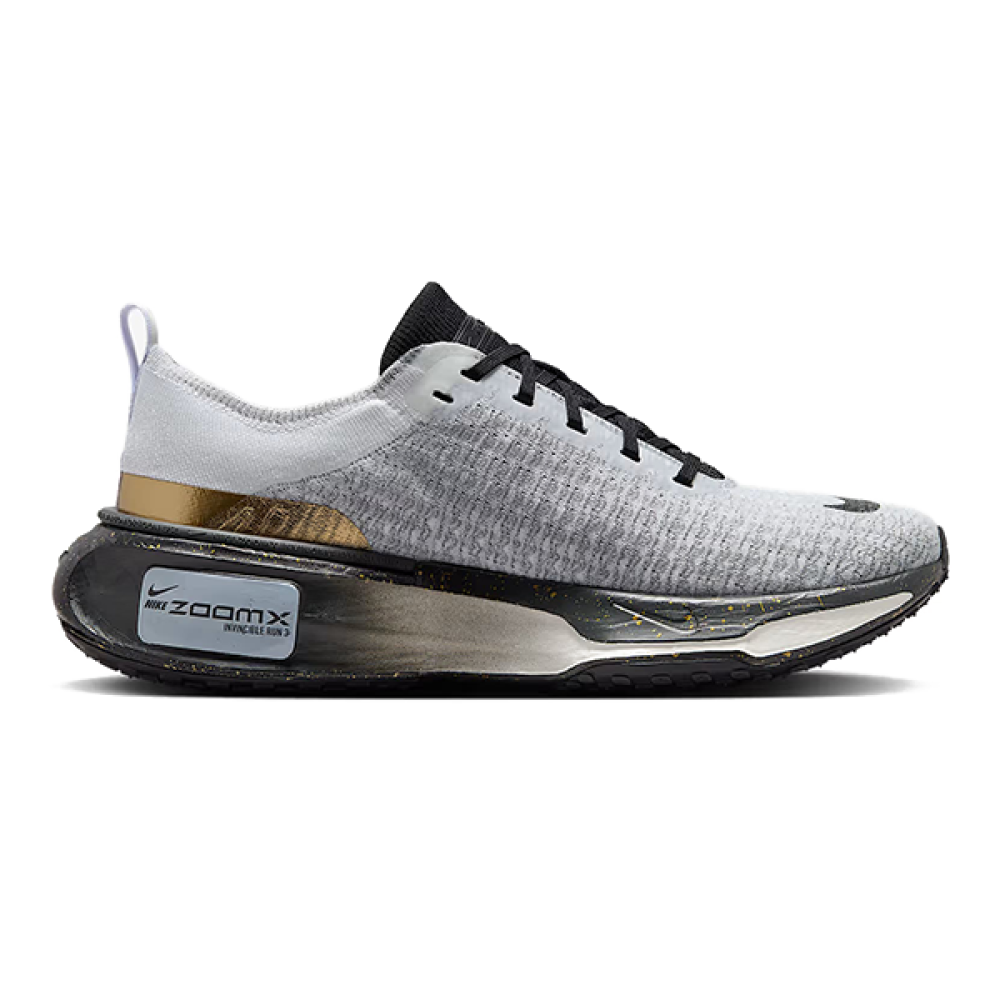 شوز الجري نايكي زوم اكس انفنسيبل رجالي رمادي أسود وذهبي