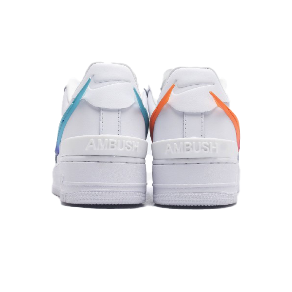 AMBUSH 猫耳 Nike Swoosh Ambush Unisex Shoes White Blue Red Logo - E