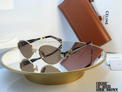 T Celine Women's Brown Fashion Sunglasses - E-SEVEN STORE