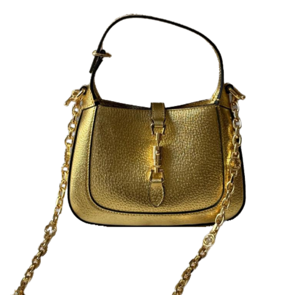 Luxy Style Dior Chic Small Bag 18cm Black with Gold - E-SEVEN STORE
