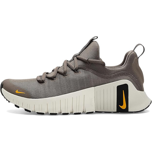 Nike Free Metcon Training Shoes in brown with a touch of yellow