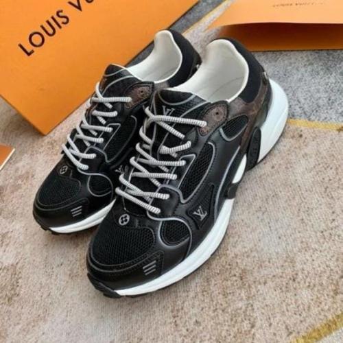 Shiny Louis Vuitton Men Sneakers Louis Vuitton Olympia Sport