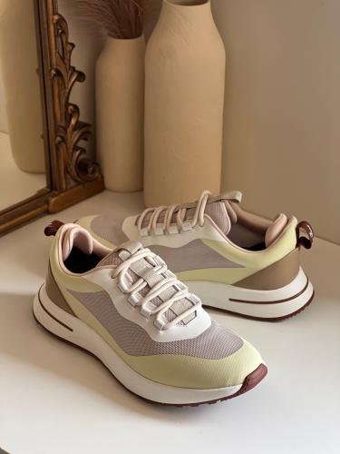 Lorebiana Weekend Men's Daily Sneaker Beige Brown - E-SEVEN STORE