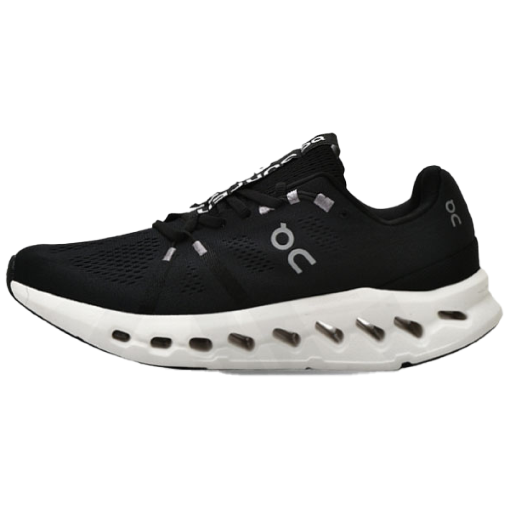 On Cloud Unisex Surfer Shoes Black Luxury Stylish Sporty - E-SEVEN