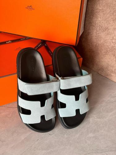 Hermes Shaper Women's Comfort Flat Slipper Light Grey - E-SEVEN STORE