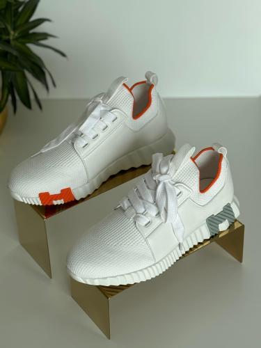 【HERMES】Bouncing sneaker スニーカー★メッシュ＆スエード Bouncing sneaker | Hermès USA