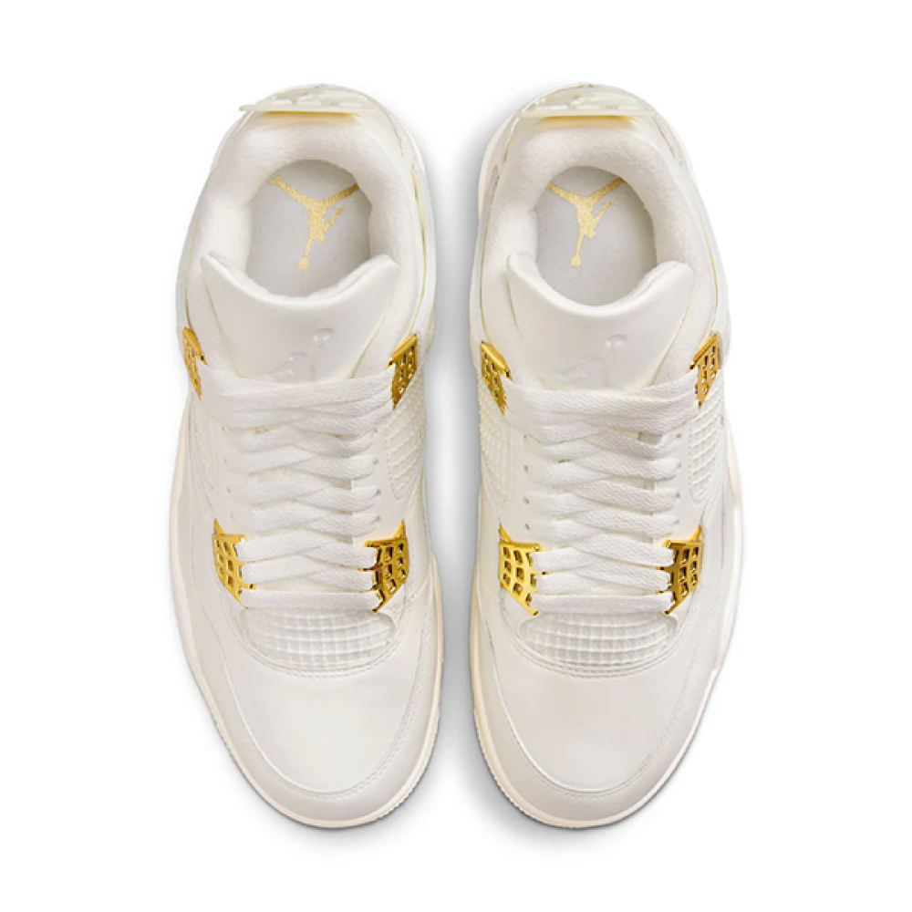 ★【NIKE】★W) Jordan 4☆Retro llic Gold★22-29cm★ JORDAN 4 RETRO METALLIC GOLD (W)