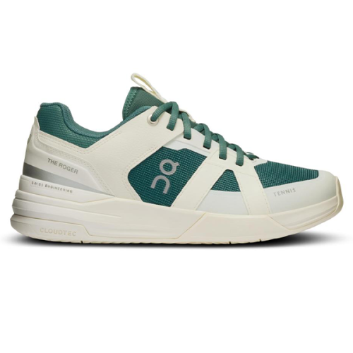 【USED】On THE ROGER Clubhouse Pro 27cm OnCloud The Roger Clubhouse Pro Green and White Everyday Shoes - E