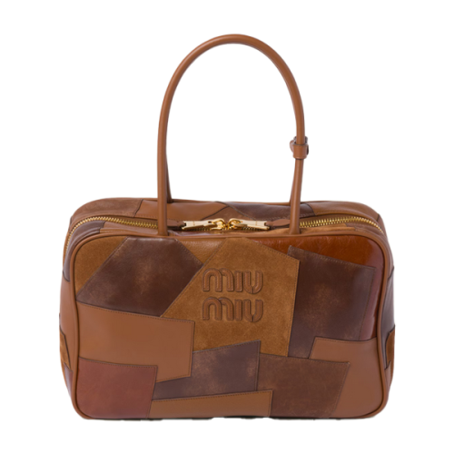 VIP【送料関税込】MIUMIU ARCADE LEATHER HANDBAG Miu Miu 