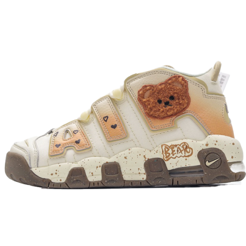 靴 Nike Air More Uptempo BRAUN Nike Air More Uptempo Bear Brownie Shoes - E-SEVEN STORE