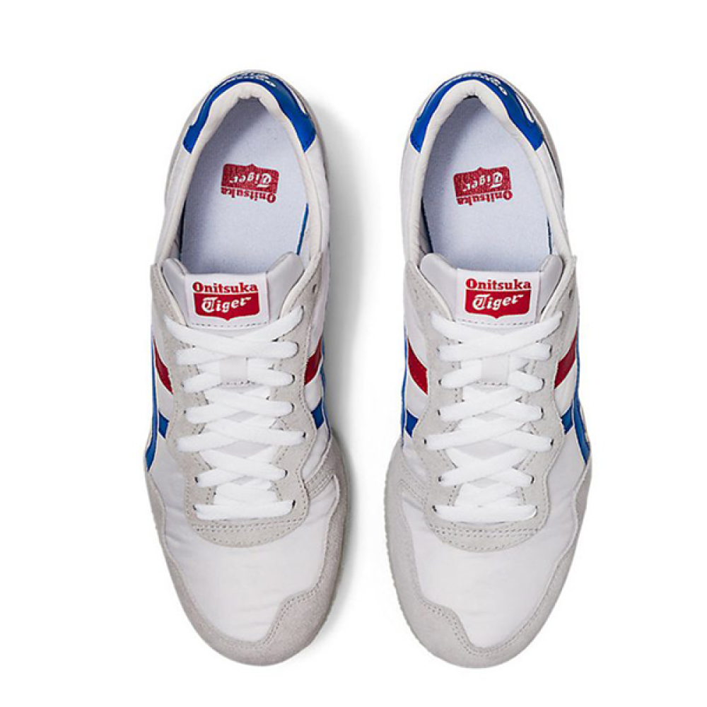 Onitsuka Tiger SERRANO ホワイト/ブルー/レッド Onitsuka Tiger SERRANO KIDS WHITE/DIRECTOIRE BLUE 1184A086