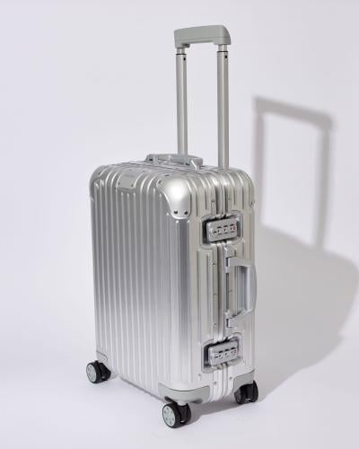 Rimowa Luxury Silver Spinner Luggage in Three Sizes - E-SEVEN STORE
