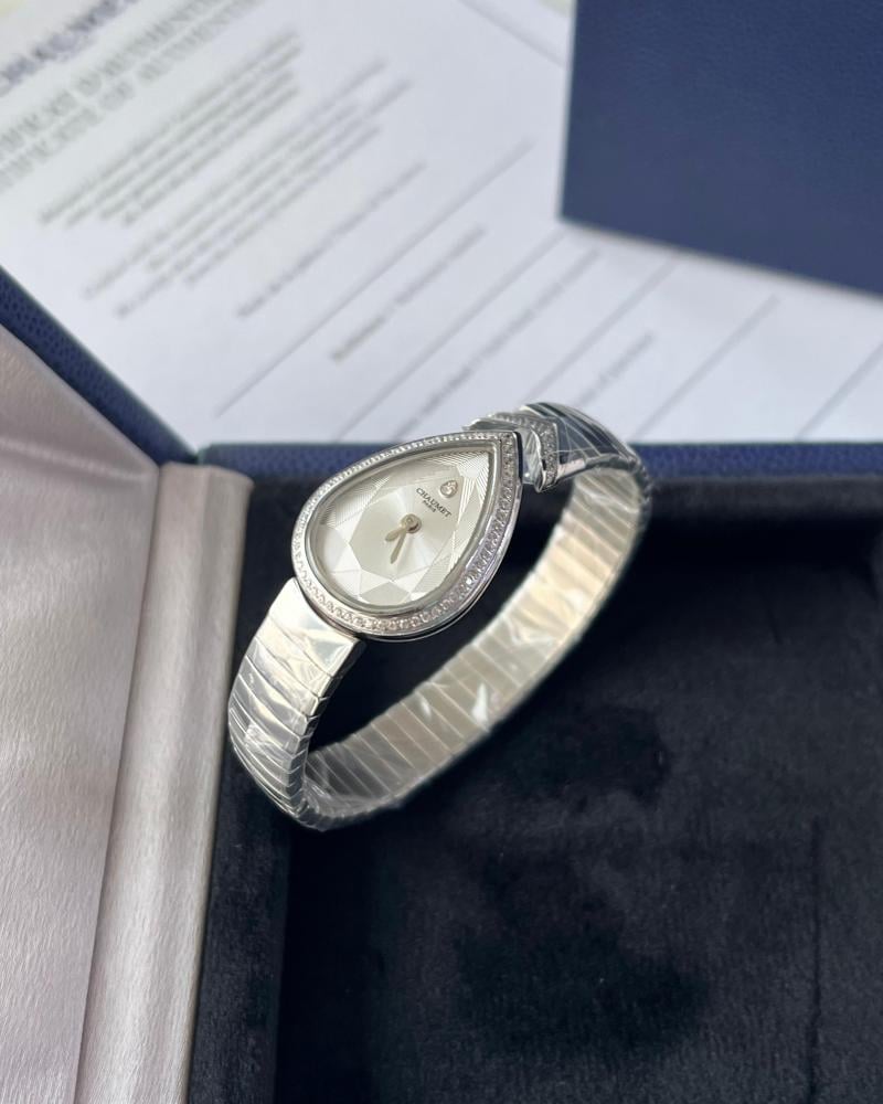 Chaumet Josephine Steel Silver White Luxury Watch - E-SEVEN