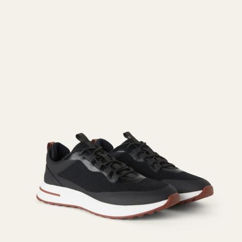 Loro Piana Sports Shoes - Black - E-SEVEN STORE