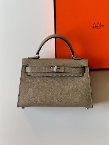 Chanel Women's Beige Flap Bag with Chain Holder - E-SEVEN STORE