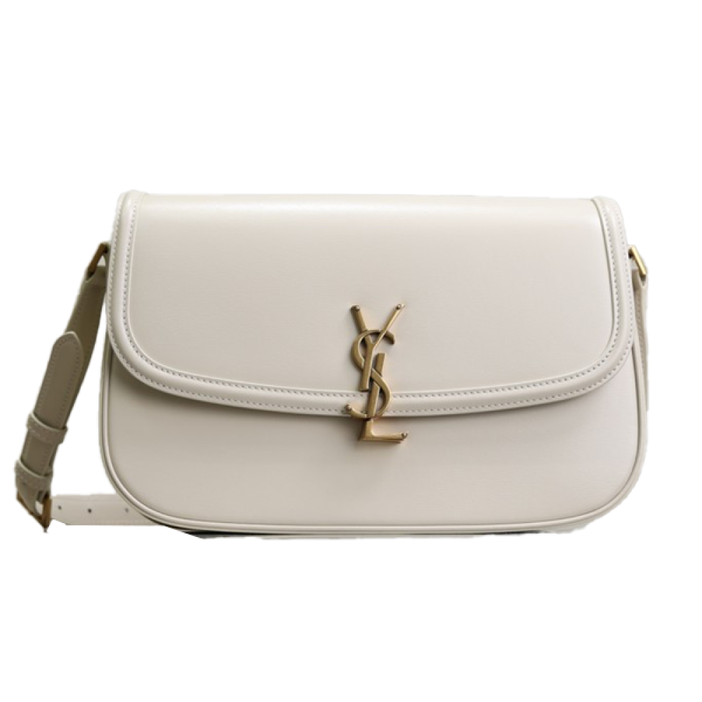 F Saint Laurent Solferino Medium Bag in White | ESEVEN STORE