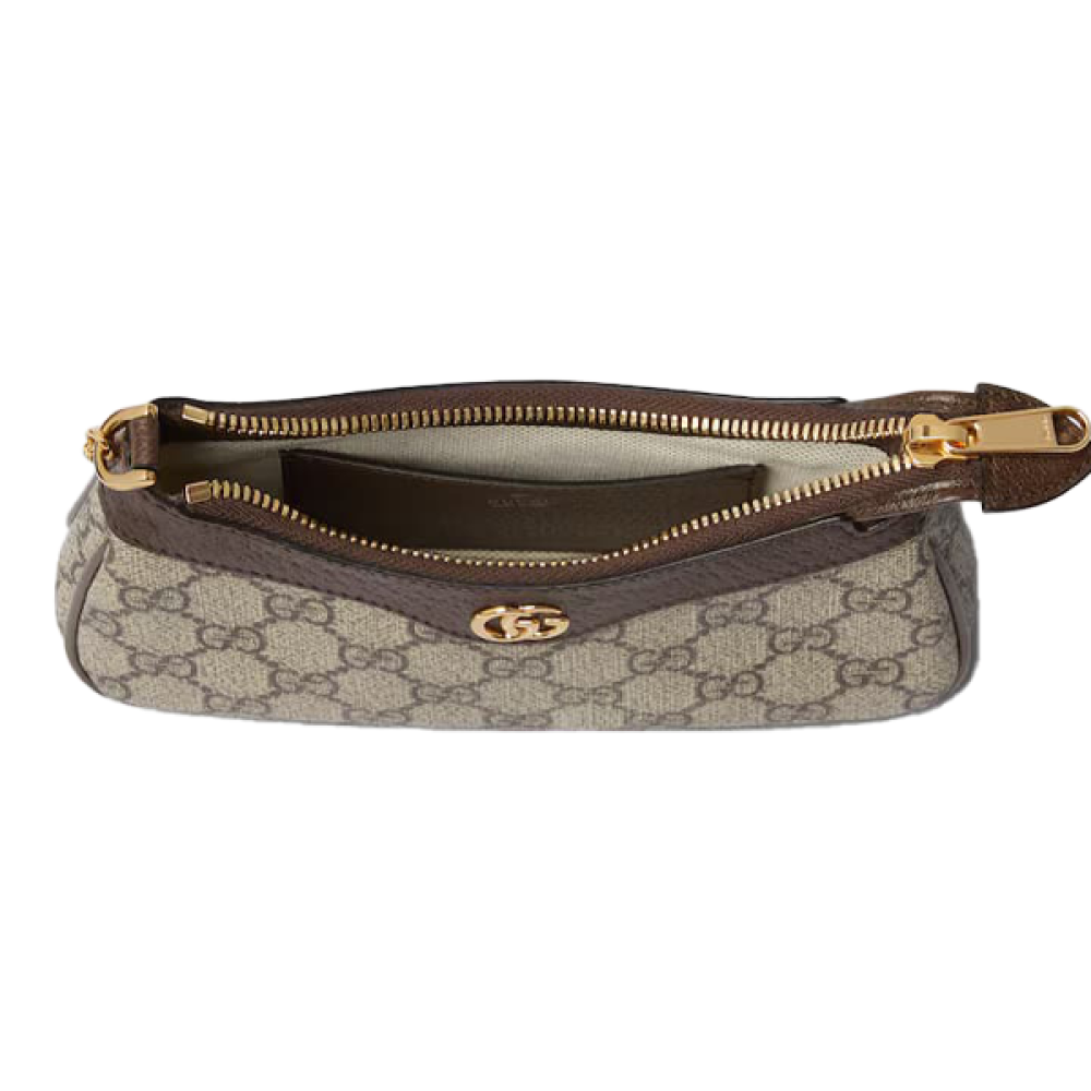 Gucci Ophidia Brown Women's Handbag with Brand Logo - E-SEVEN STORE