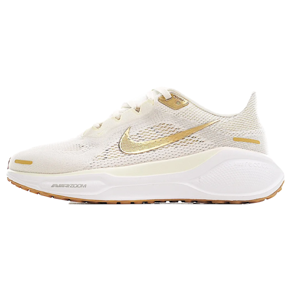 نايكي سنيكرز اير زوم لون وايت جولد للجنسين