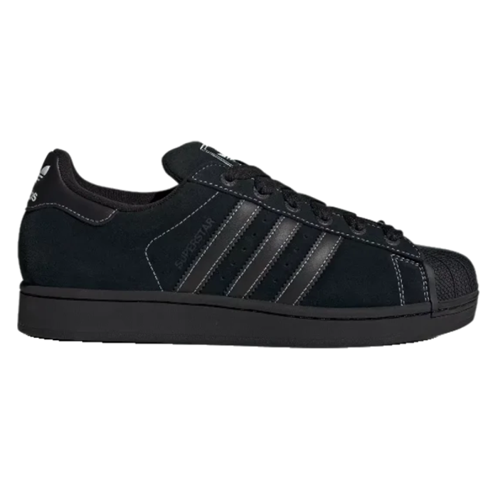 Adidas Superstar Smile Print Sneakers, Black and Pink - E-SEVEN STORE